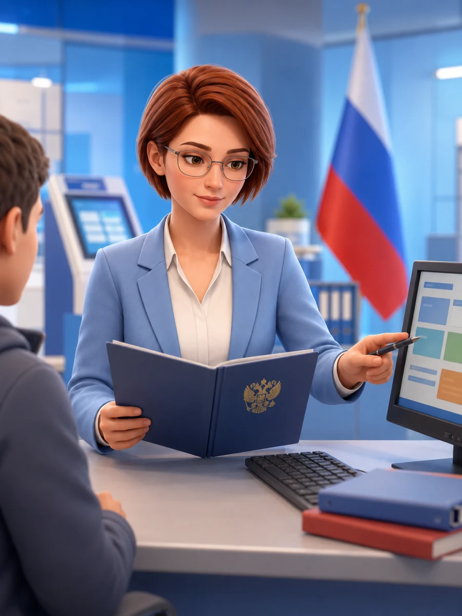 Иллюстрация профессии «Специалист по оказанию государственных услуг в области занятости населения»