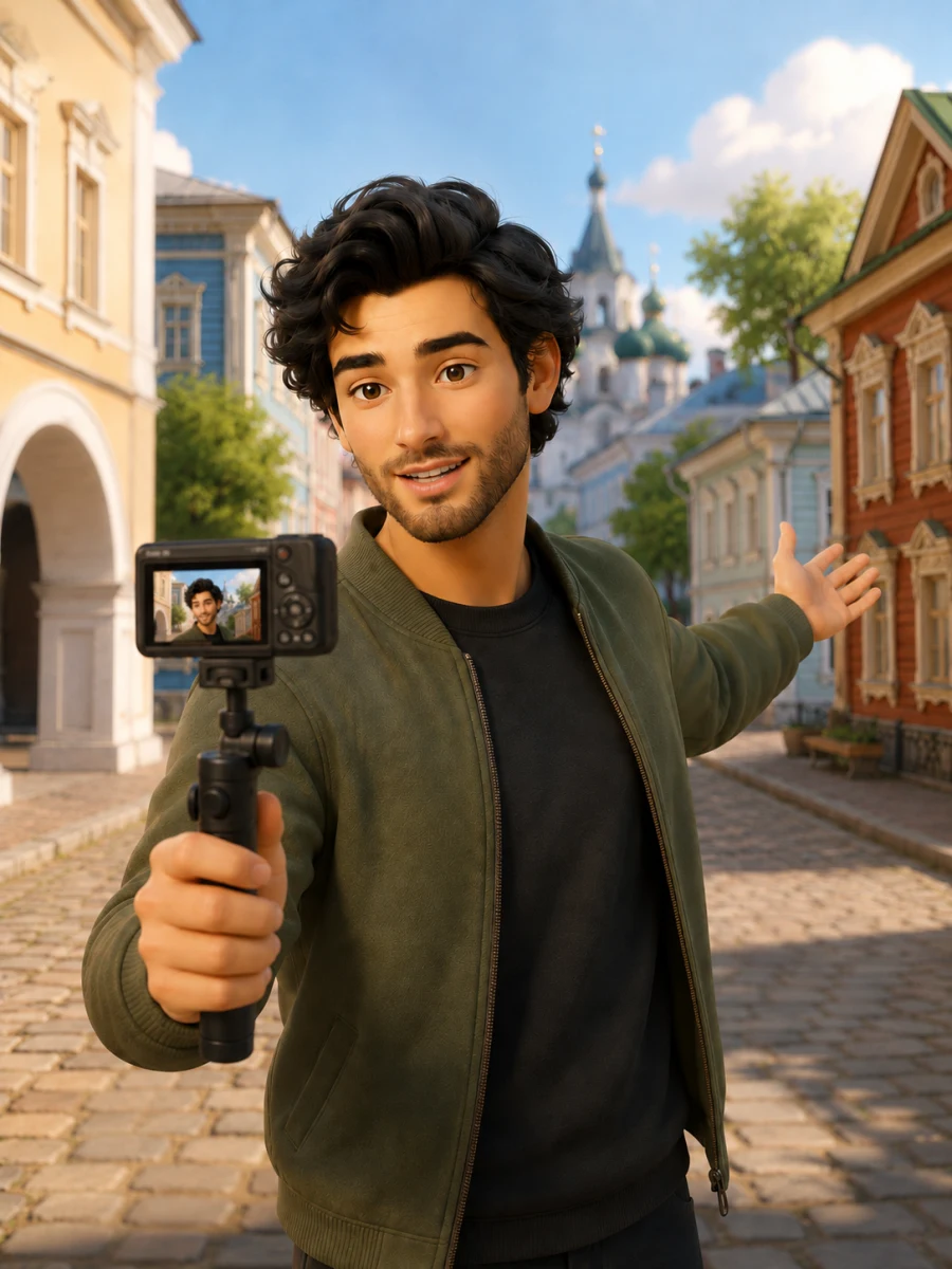 Иллюстрация профессии «Блогер»