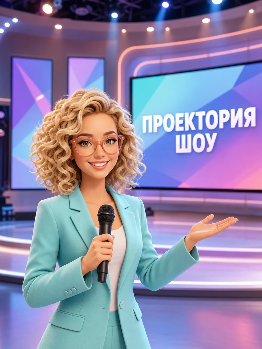 Иллюстрация профессии «Ведущий»