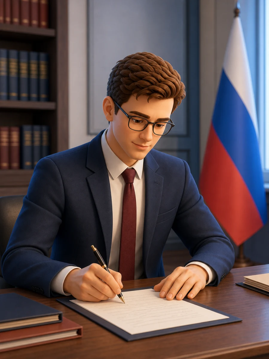 Иллюстрация профессии «Cпециалист по законотворчеству»