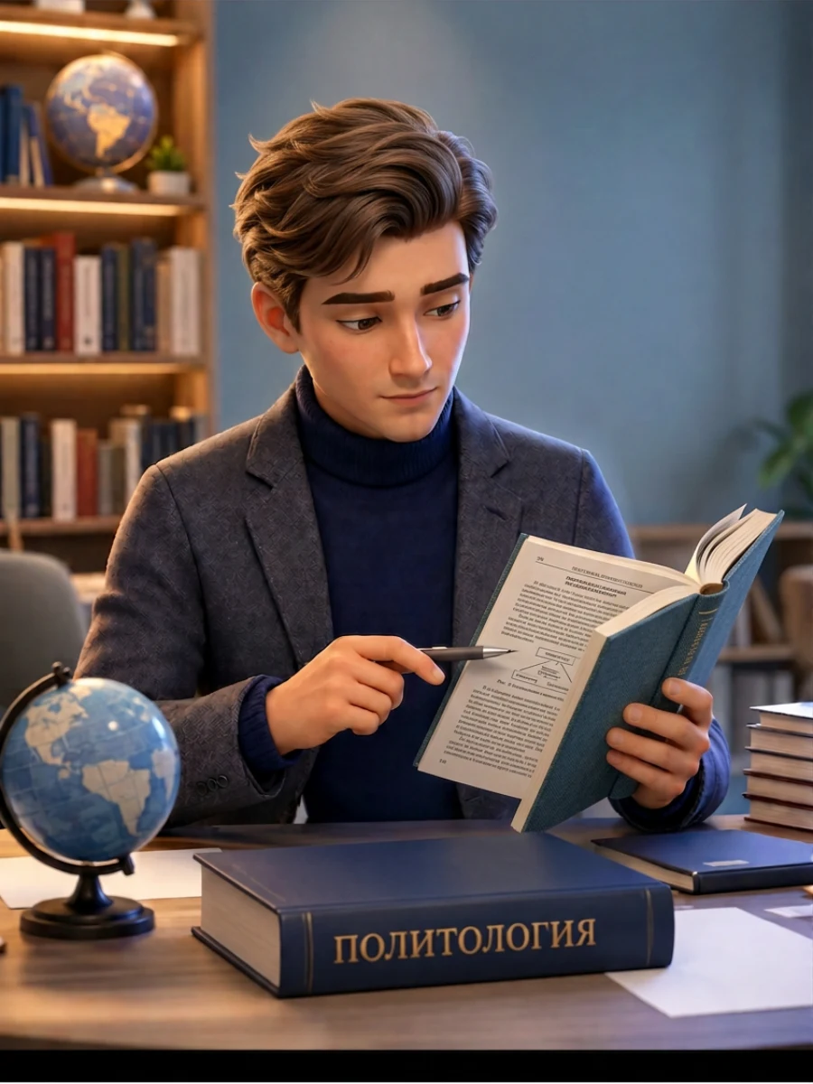 Иллюстрация профессии «Политолог»
