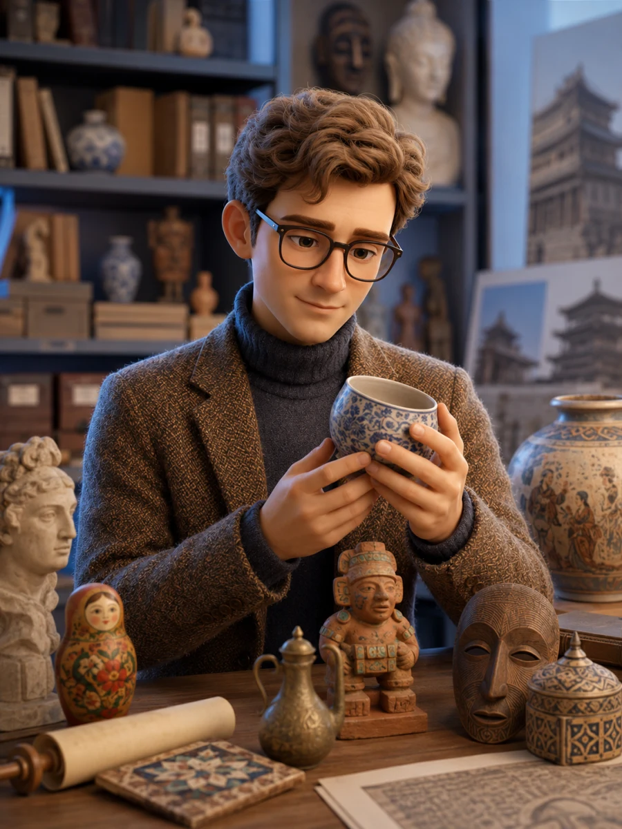 Иллюстрация профессии «Культуролог»
